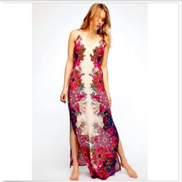 free people tea combo dress